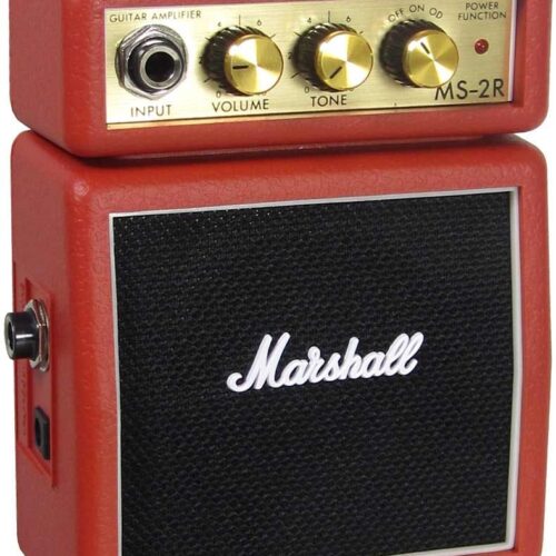 Marshall MS-2 Micro Stack in Red