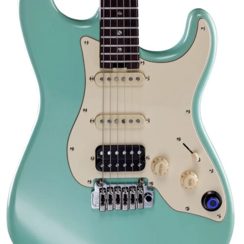Mooer GTRS P800 Professional Intelligent Guitar In Mint Green Rosewood Board
