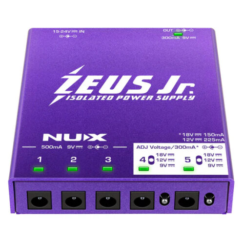 Nux Zeus Jr. Guitar Pedal Power Supply