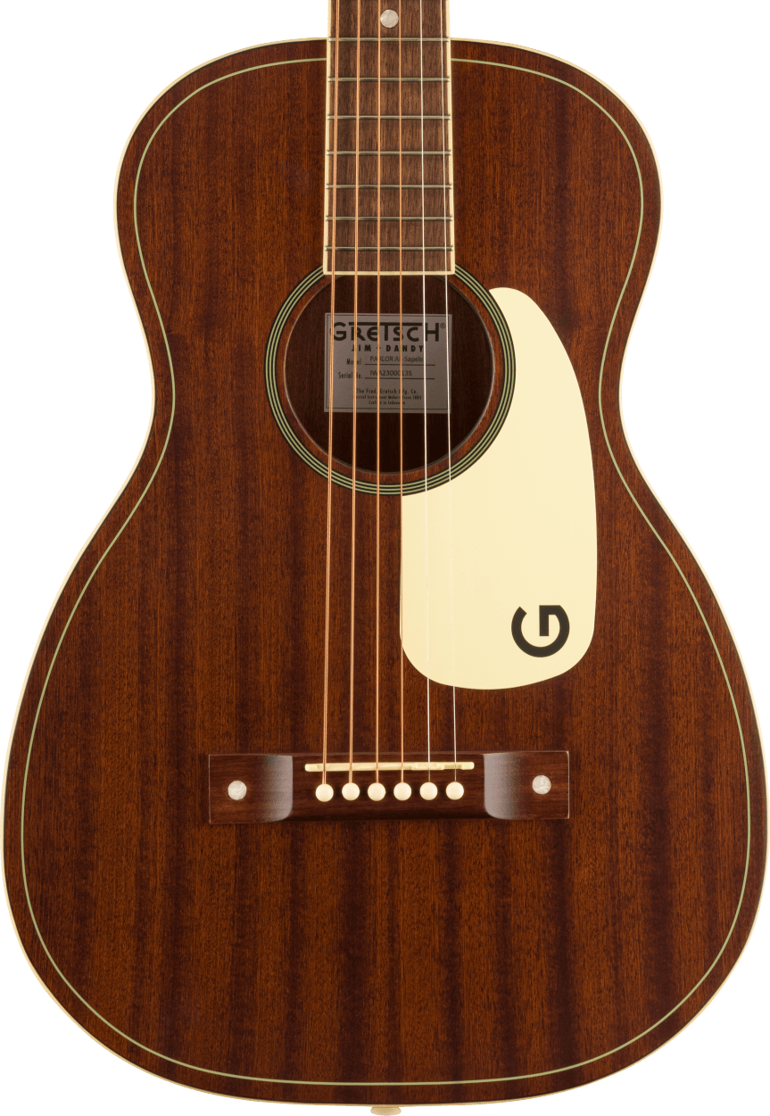 Gretsch Jim Dandy Parlor Acoustic in Frontier Stain in stock