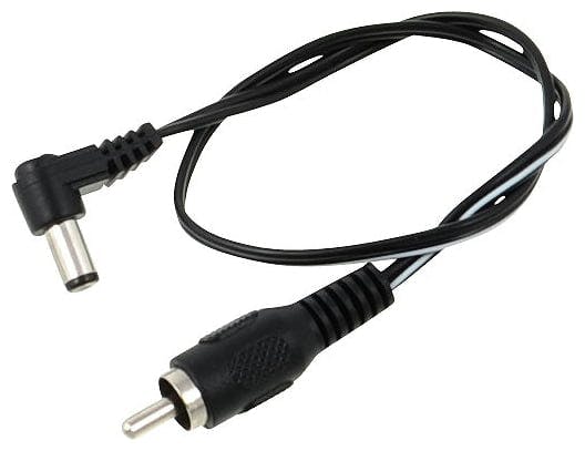 Cioks 1030 Type 1 Centre Negative 5.5/2.1mm 30cm Flex DC Plug