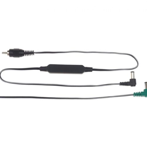 Cioks 2204 Booster Flex 4 Centre Positive 50cm Voltage Doubler (Black/Green)