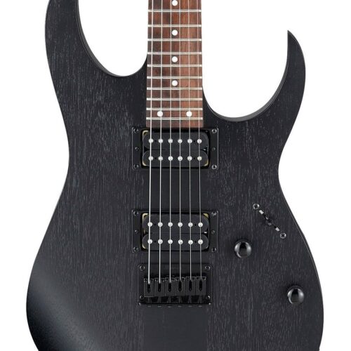 Ibanez RGRT421 Neck-through Reverse Headstock in Weathered Black