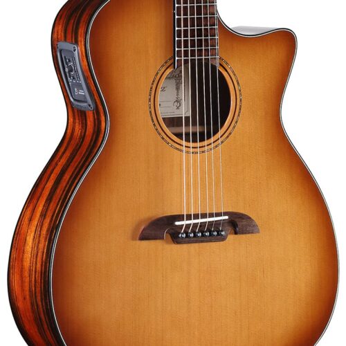 Alvarez Artist Elite AGE95CESHB Grand Auditorium Electro Acoustic Guitar in Shadowburst