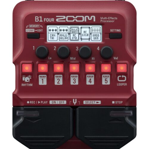 Zoom B1 Four Bass Multi-FX Pedal