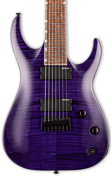 ESP LTD Brian Welch SH-207 FM in See Thru Purple
