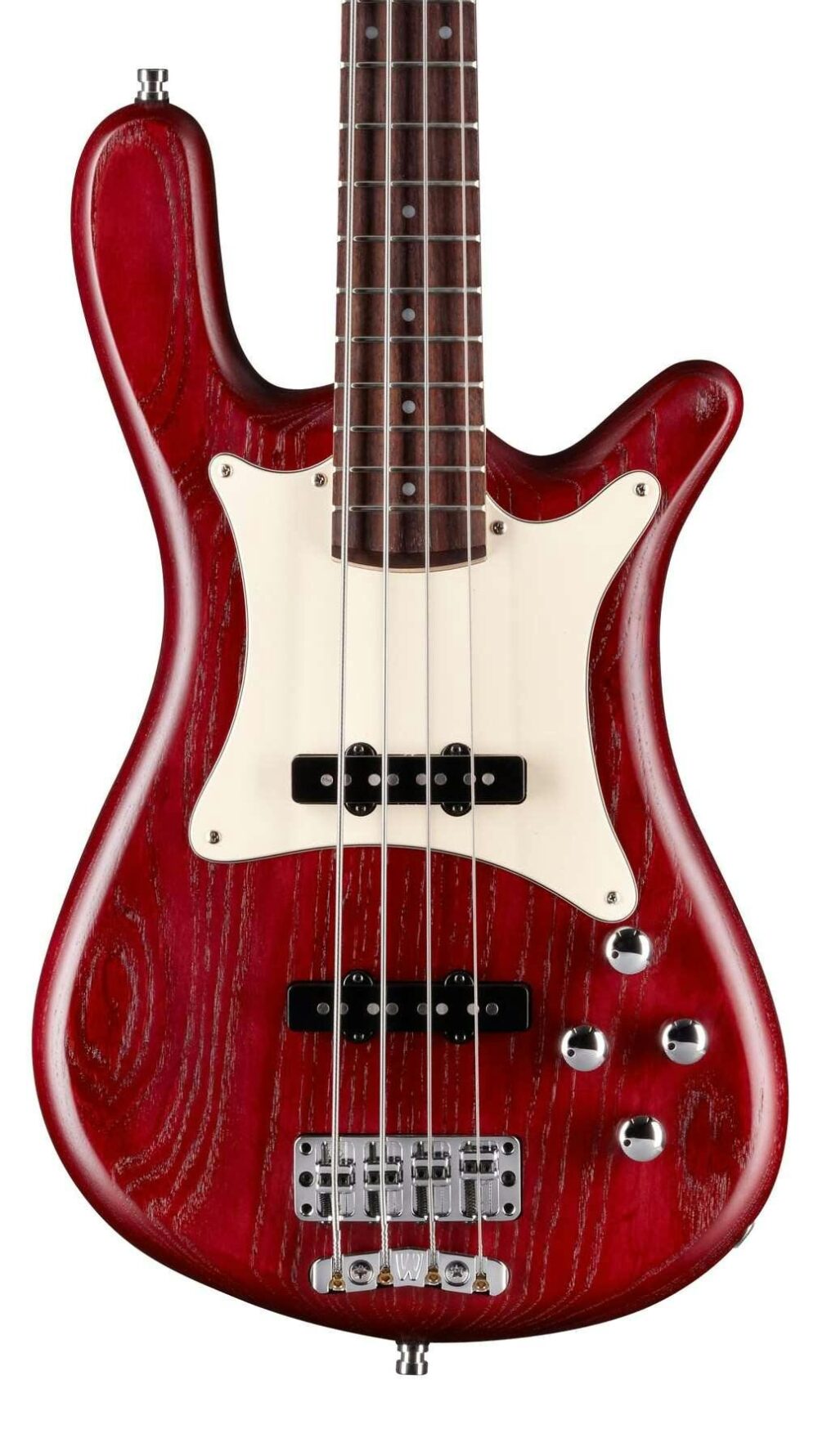 Warwick GPS Streamer CV 4 in Burgundy Red Transparent Satin in stock