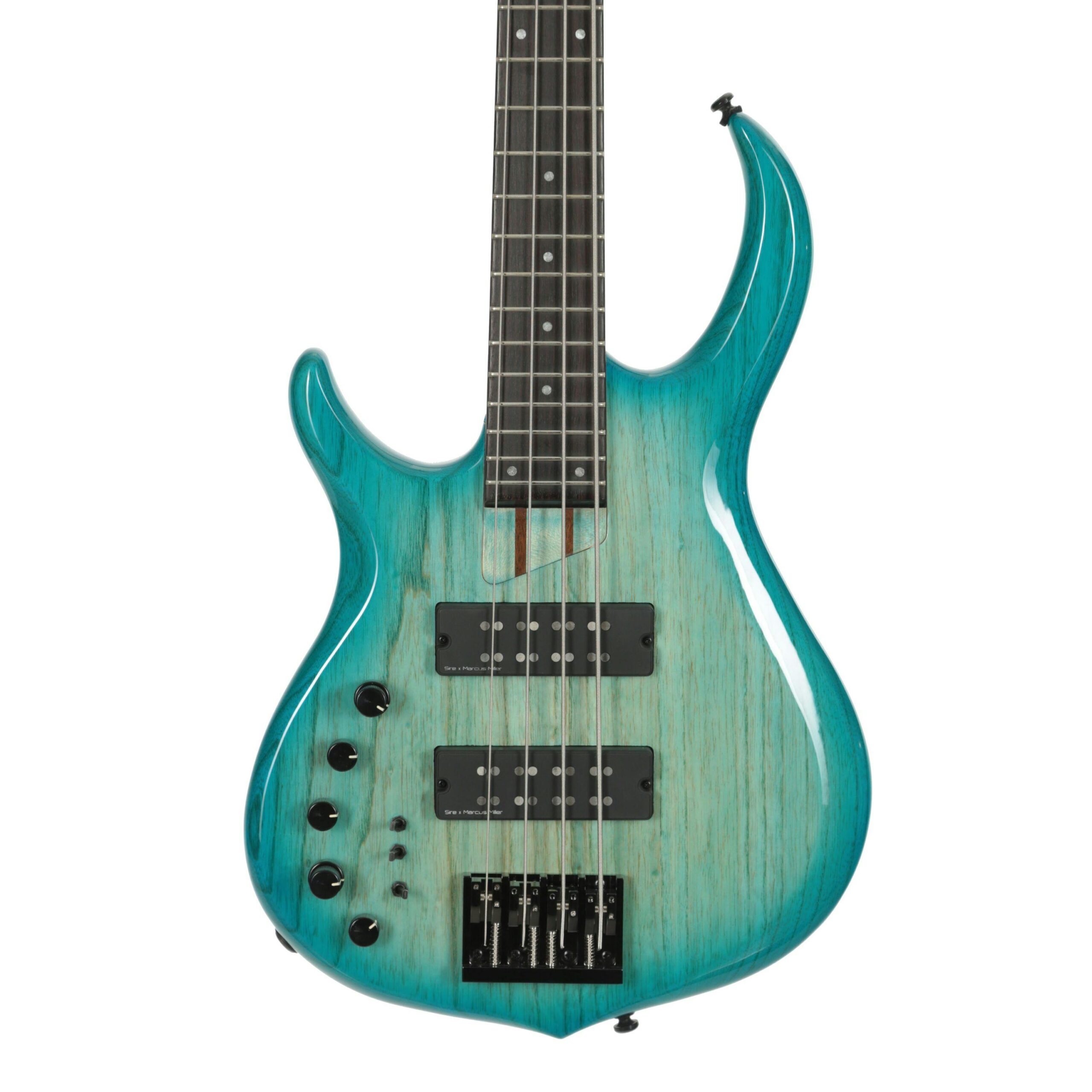 B Stock : Sire Version 2 Left Handed Marcus Miller M5 Swamp Ash 4 String In Trans Blue 001