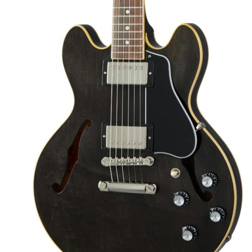 Gibson USA ES-339 Semi Hollow Electric Guitar in Trans Ebony
