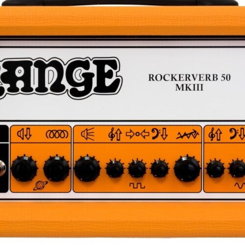 Orange Rockerverb 50 Valve Head MKIII in Orange