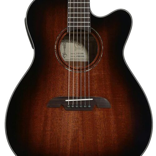 Alvarez AF66CESHB Artist OM/Folk Electro Acoustic Guitar in Shadowburst
