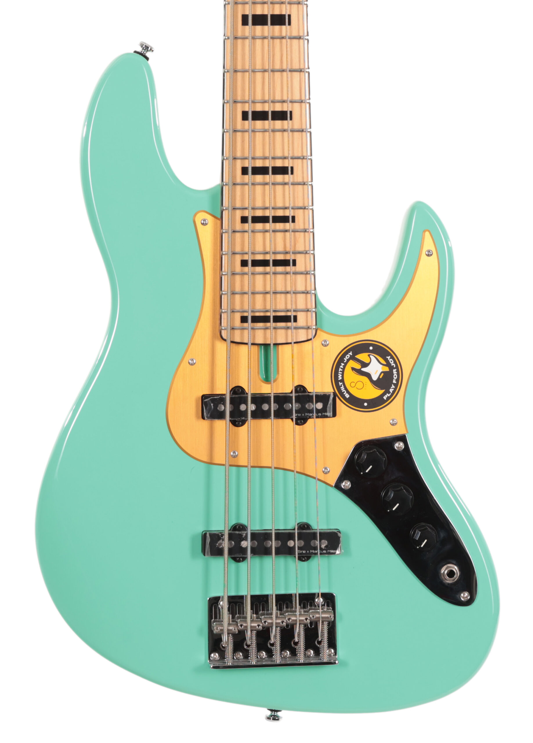 B Stock : Sire Marcus Miller V5 24 Fret 5-String Bass Guitar in Mild Green 002