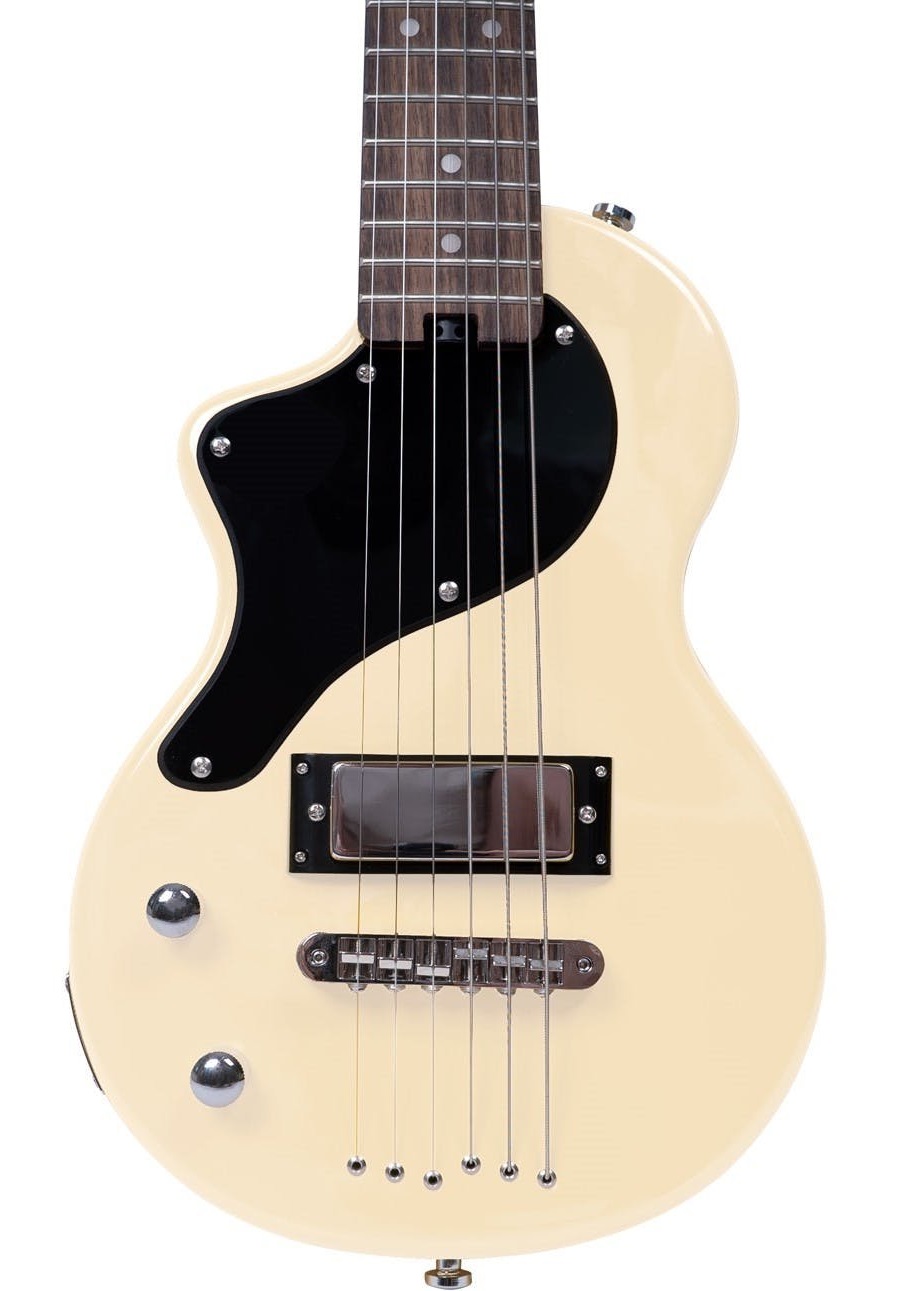 Blackstar Carry-On ST Left-Handed Travel Guitar in Vintage White