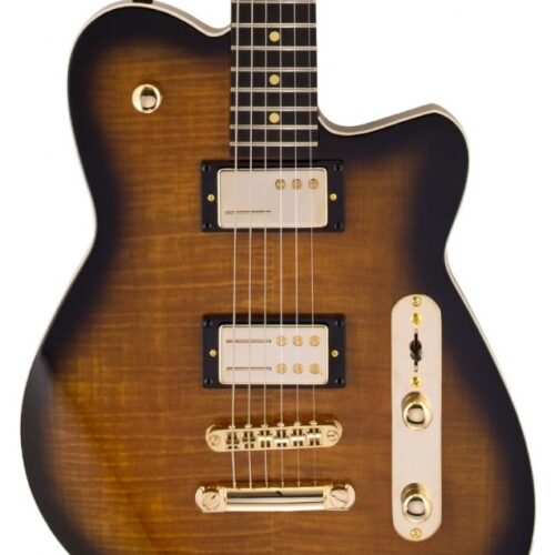 Reverend Charger RA FM in Coffee Burst