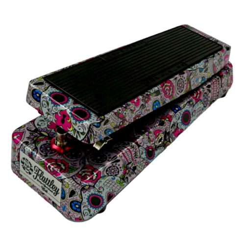 Flattley Bass Wah Sugar Skulls Wah Twin T Res Filter Pedal