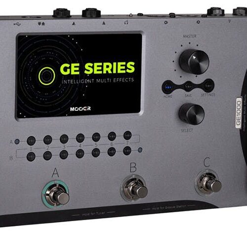 Mooer GE1000 Amp Modeling & Multi Fx Processor in stock