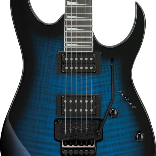 Ibanez GRG320FA-TBS Electric Guitar in Transparent Blue Sunburst