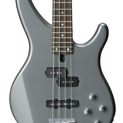 Yamaha TRBX204 4-String Bass Guitar in Grey Metallic