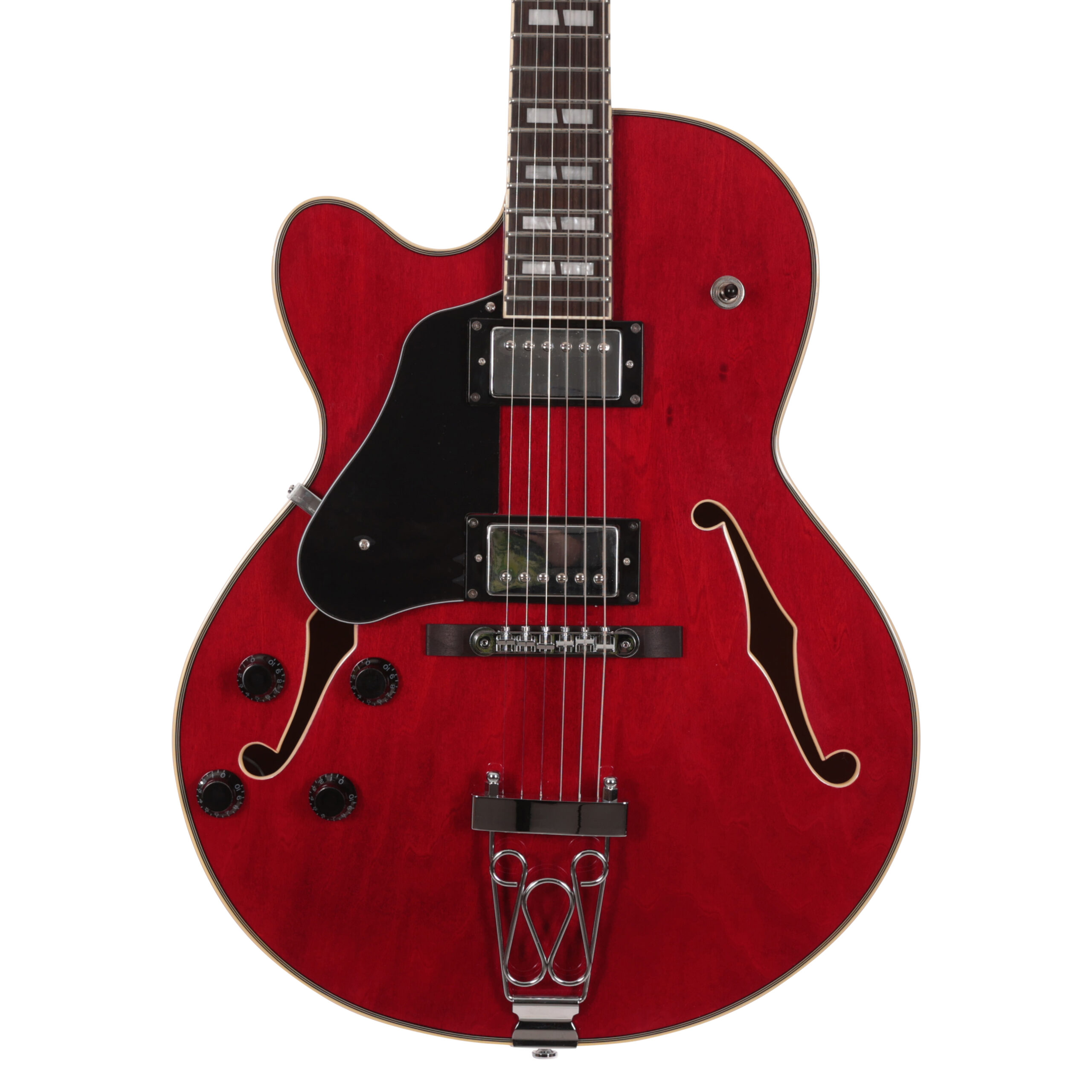 Sire Larry Carlton H7F Left Handed Electric Guitar in See Through Red