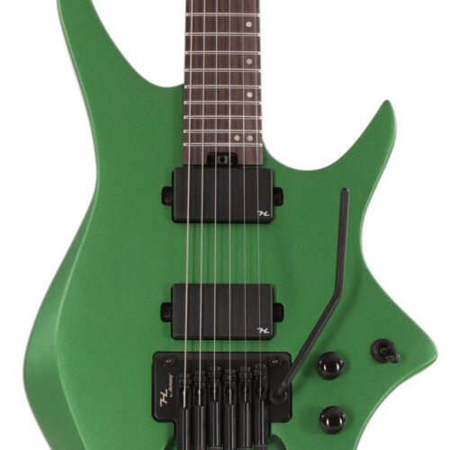 Hils NEXT HN5 Electric Guitar in Satin Metallic Emerald Green