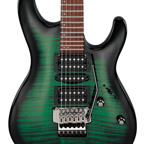 Ibanez KIKOSP3 Kiko Loureiro Signature Electric Guitar in Transparent Emerald Burst