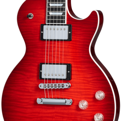 Gibson USA Les Paul Modern Electric Guitar with Figured Maple Top in Cherry Burst