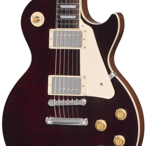 Gibson USA Les Paul Standard '50s Electric Guitar in Transparent Oxblood