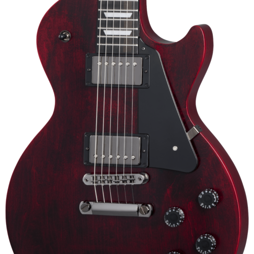 Gibson USA Les Paul Modern Studio Electric Guitar in Wine Red Satin
