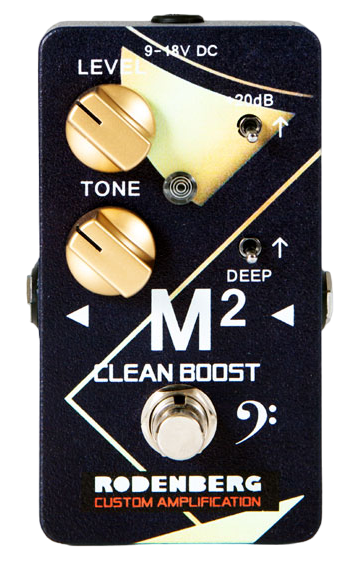 Rodenberg M2 Clean Boost Marcus Miller Signature pedal