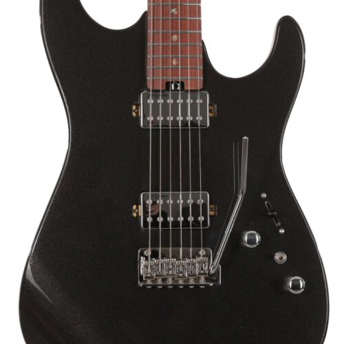 Soloking MS-1 Custom Electric Guitar in Metallic Black
