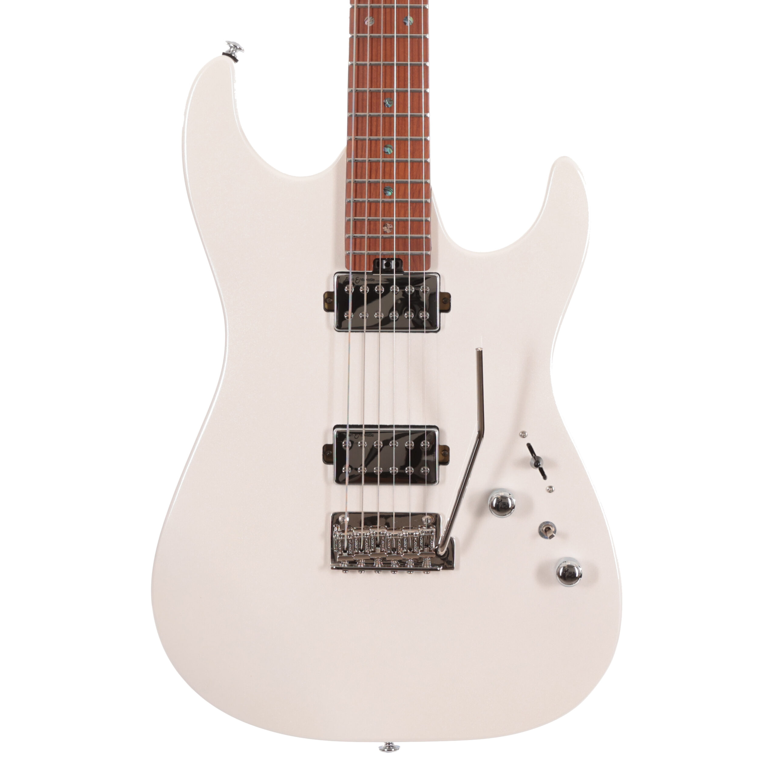 Soloking MS-1 Custom Electric Guitar in Pearl White