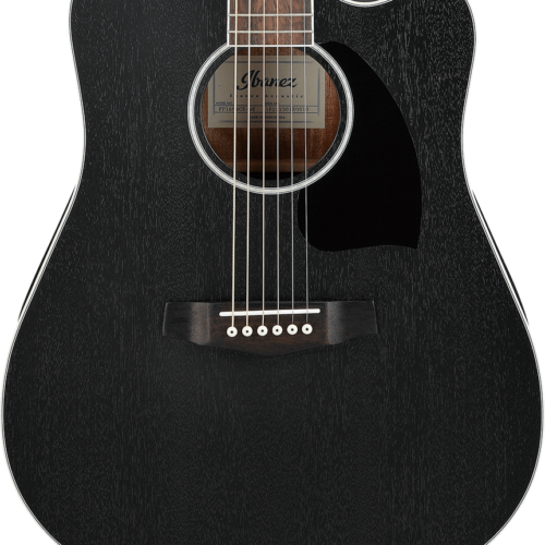 Ibanez PF16MWCE Electro Acoustic Guitar in Weathered Black