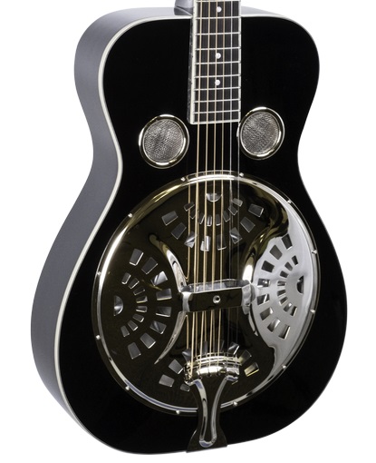 Recording King RR-36-BK Maxwell Roundneck Resonator in Black
