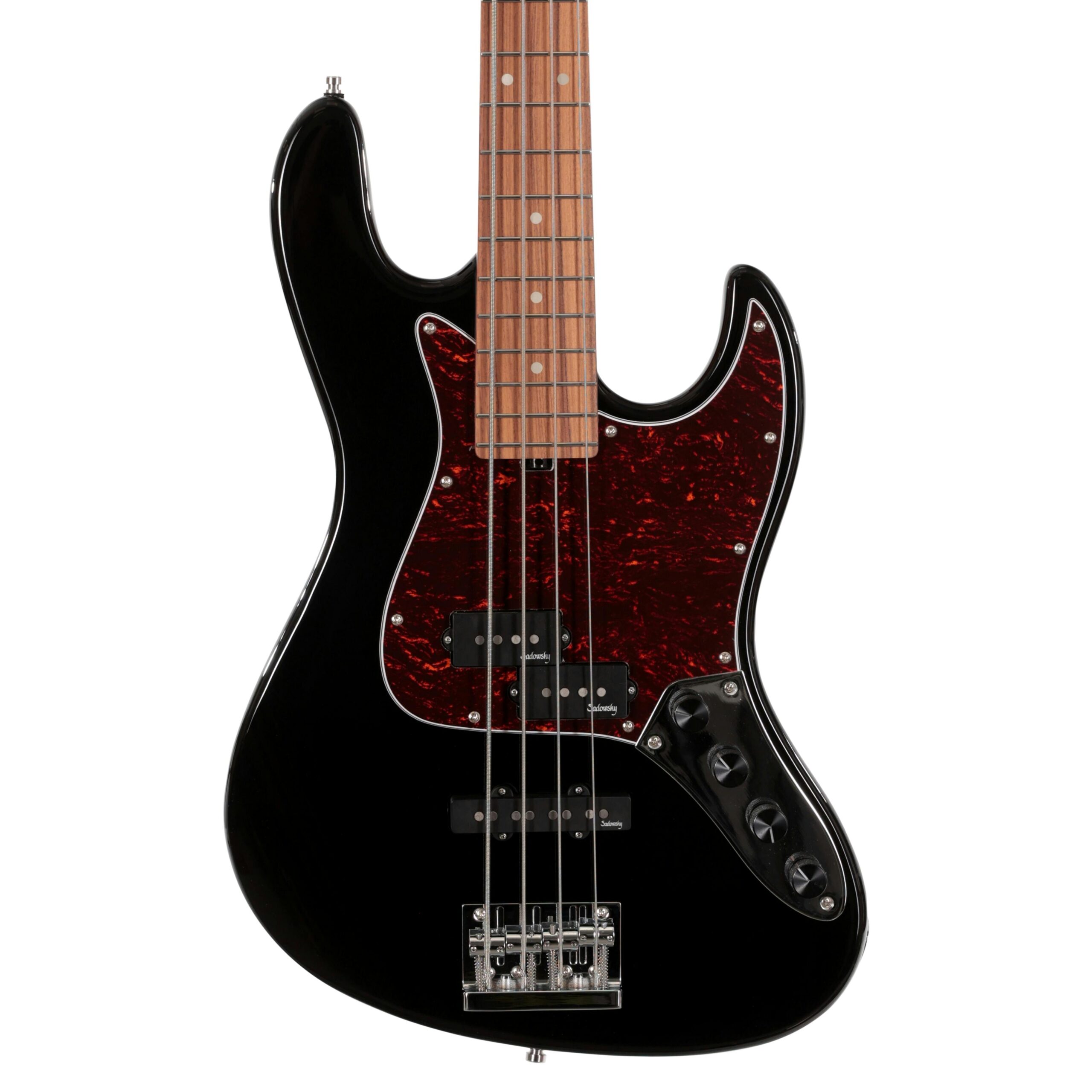 Sadowsky MetroExpress SMX 21 Fret Hybrid PJ 4-String in Black Pearl, Morado