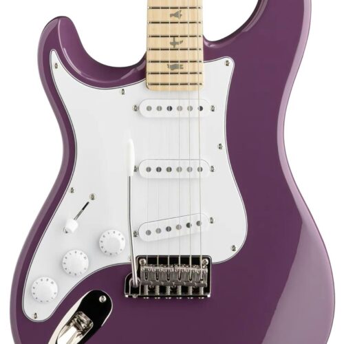 PRS SE John Mayer Silver Sky Left Handed Summit Purple Maple Fingerboard