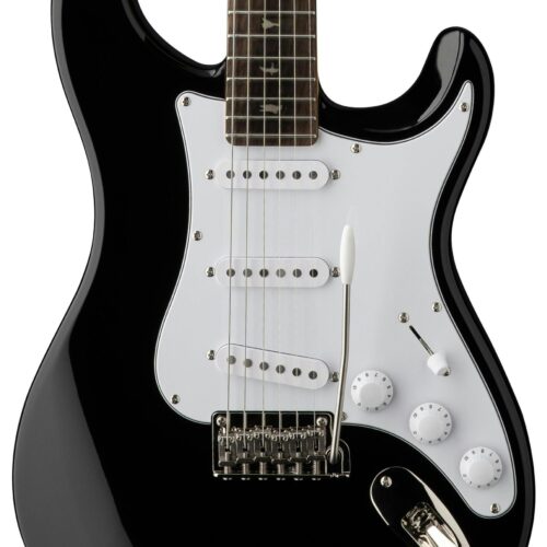 PRS John Mayer SE Silver Sky Electric Guitar in Piano Black