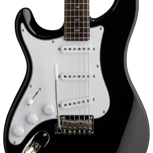 PRS John Mayer SE Silver Sky Left Handed in Piano Black