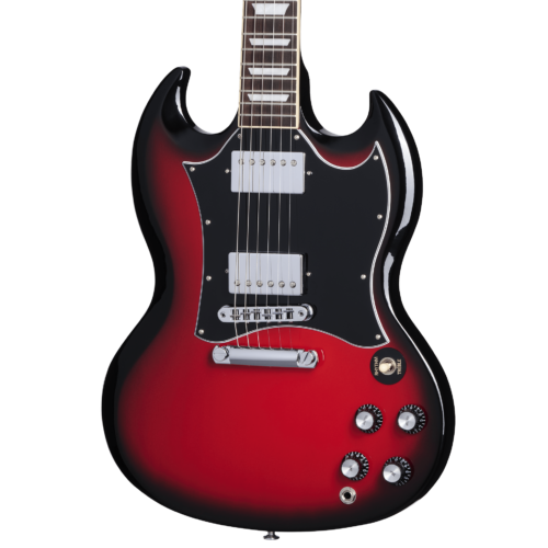 Gibson SG Standard Electric Guitar In Cardinal Red Burst