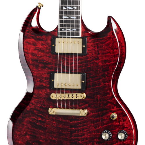Gibson USA SG Supreme Electric Guitar in Wine Red