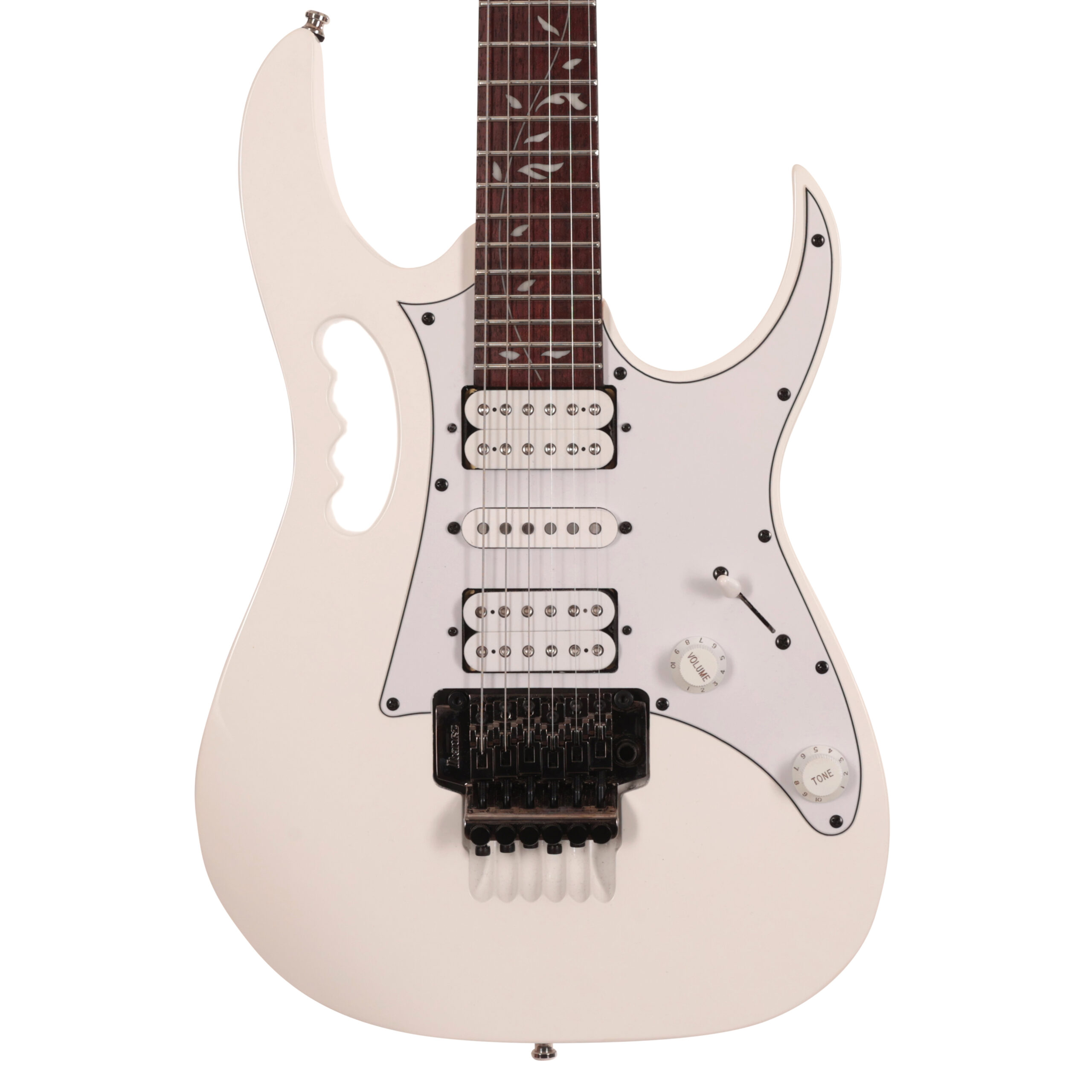 Second Hand Ibanez Jem Jr Electric Guitar in White 021