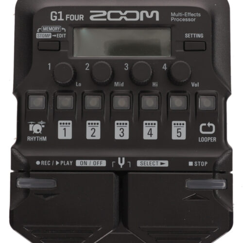Second Hand Zoom G1 Four Guitar Multi-FX Pedal 441