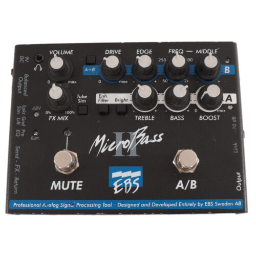 Second Hand EBS Micro Bass II Preamp Pedal 729
