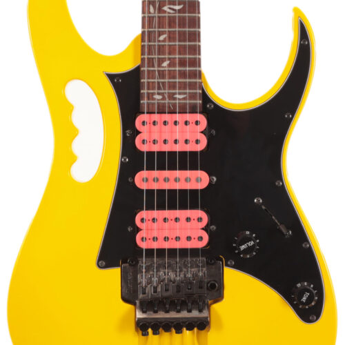 Second Hand Ibanez JEMJRSP-YE Steve Vai Signature Guitar in Yellow 478