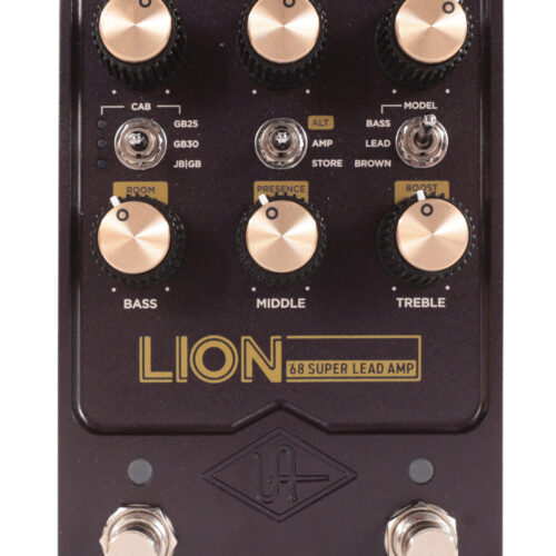 Second Hand Universal Audio UAFX Lion '68 Overdrive Pedal 605