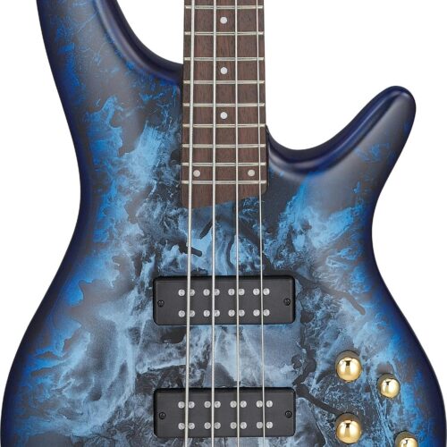 Ibanez SR300EDX-CZM 4-String Bass in Cosmic Blue Frozen Matte