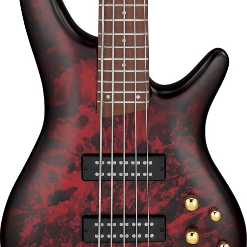 Ibanez SR305EDX-WZM SR Series 5 String Bass in Wine Red Frozen Matte