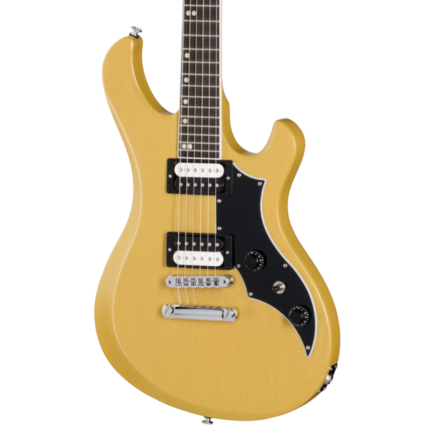 Gibson USA Victory Electric Guitar in TV Yellow Satin