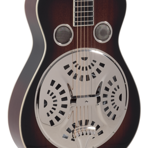 Recording King RR-60 Professional Squareneck Resonator in Vintage Sunburst