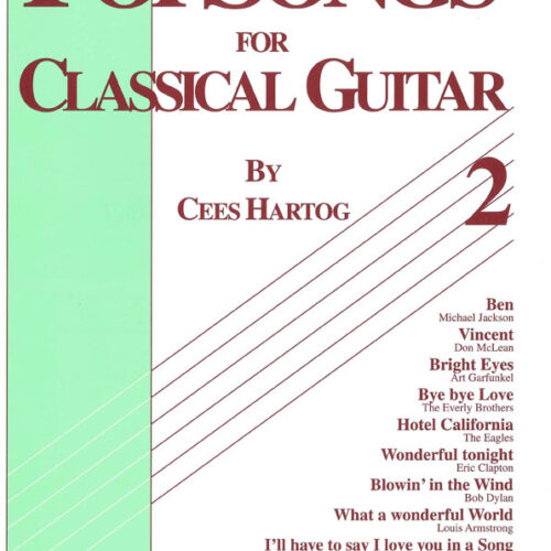 Popsongs for Classical Guitar 2 Alsbach Educa