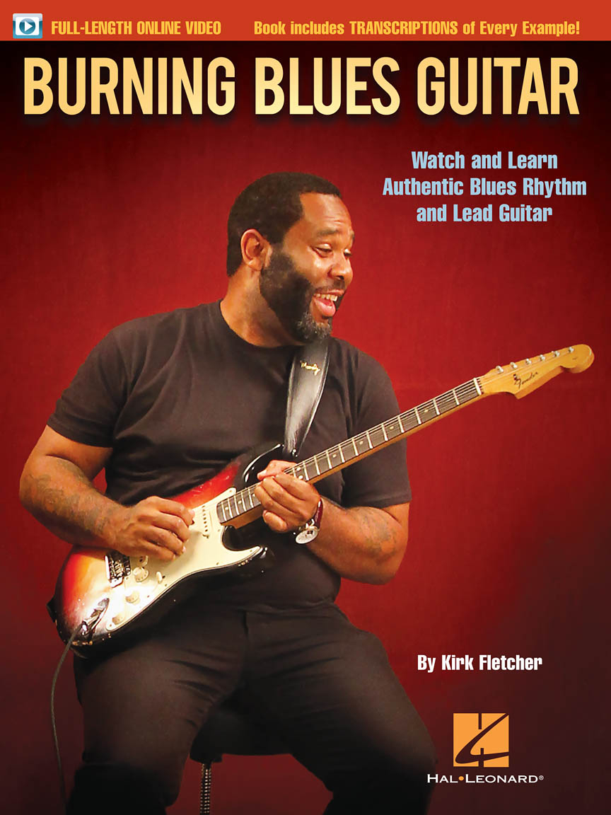 Burning Blues Guitar Hal Leonard - Image 1